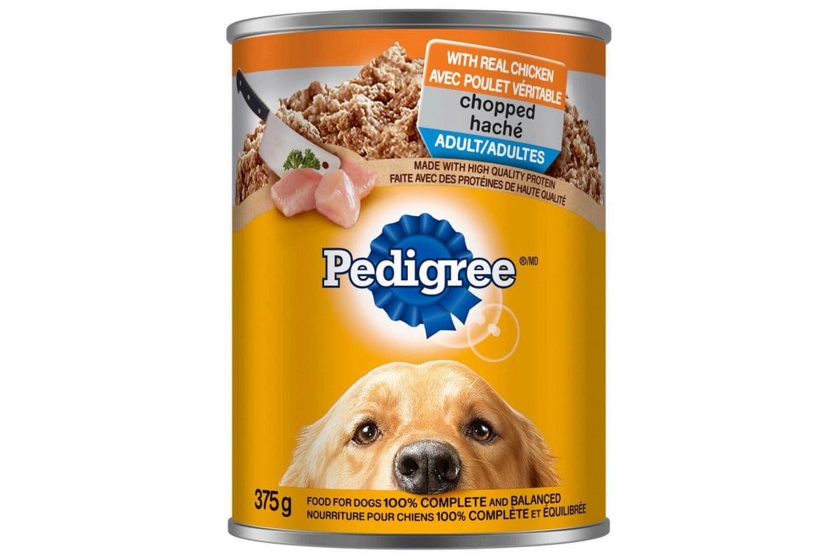 Pedigree Dog Food with Real Chickens Chopped (375g)