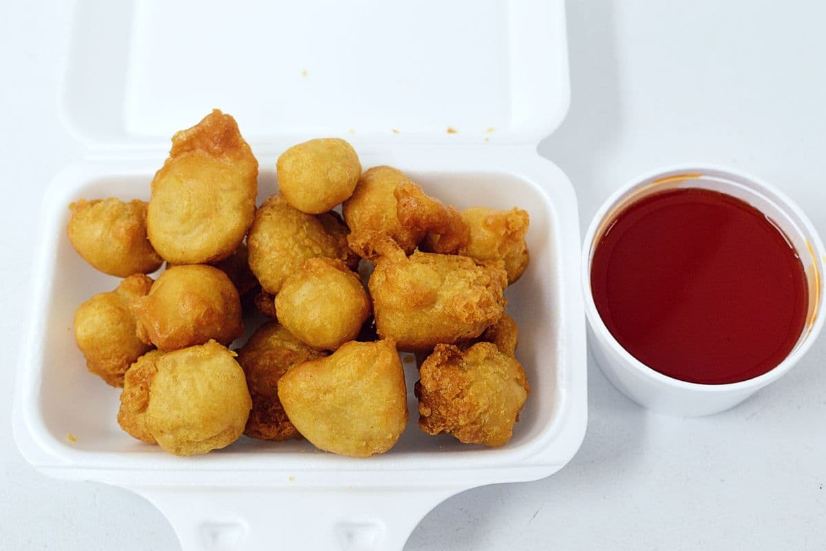 74. Sweet-and-Sour Chicken Ball