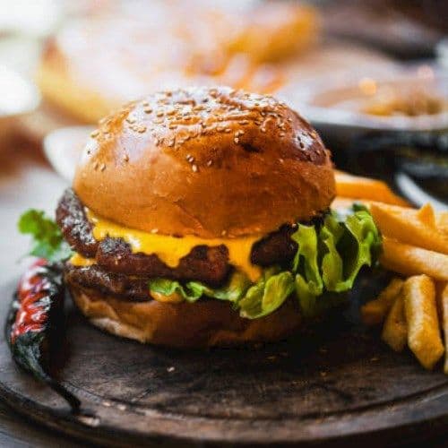 Double Cheeseburger / Double cheeseburger