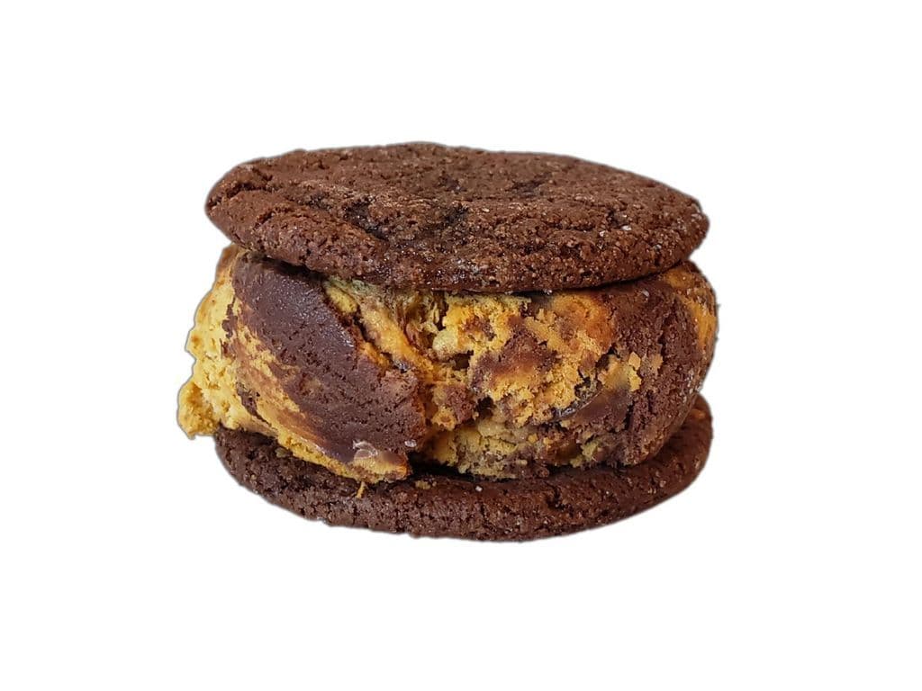 ~TLC Peanut Butter Chocolate Cup Ice Cream Sandwich