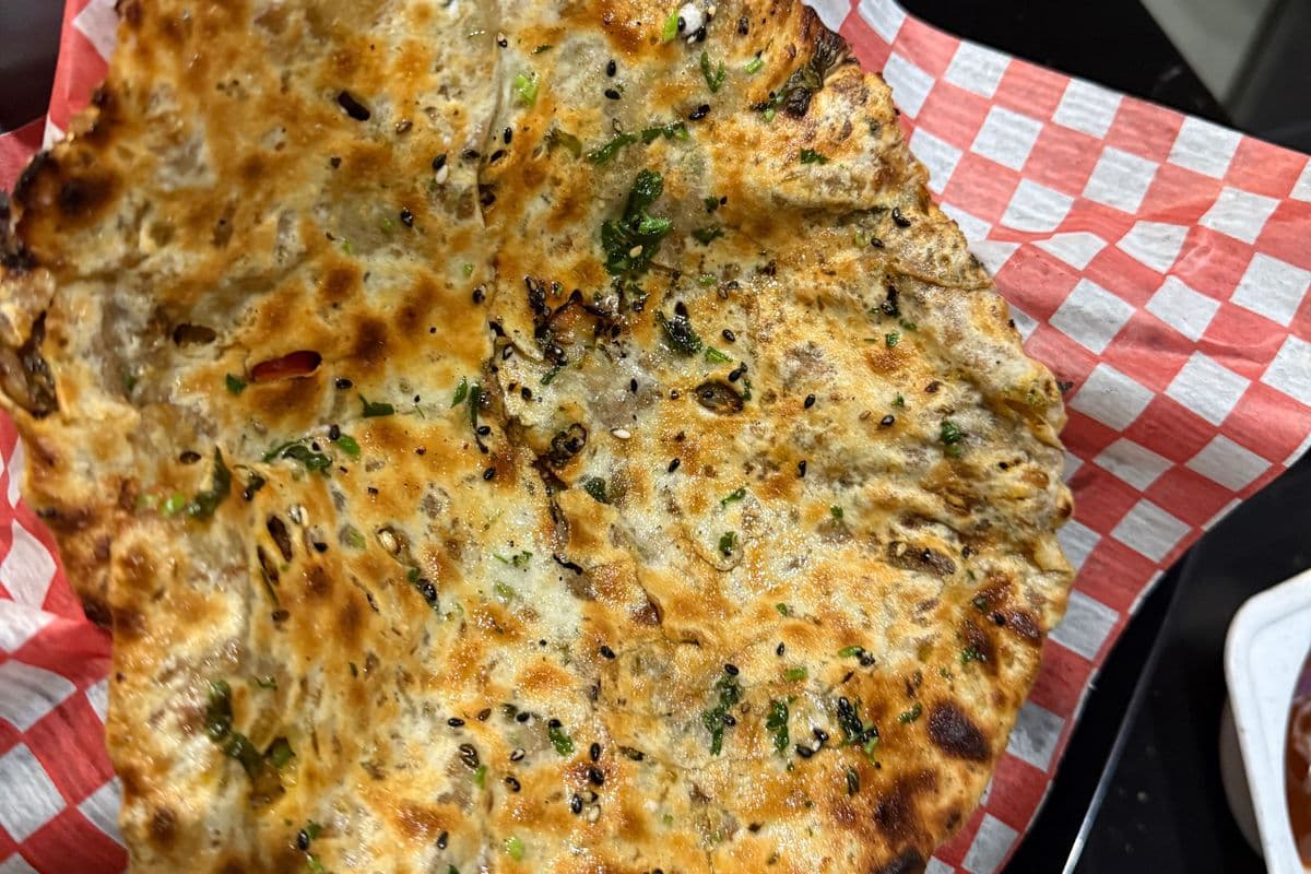 Meat Keema Naan