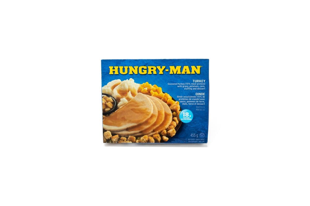 HUNGRY MAN (TURKEY) (455g) (460 Cal)