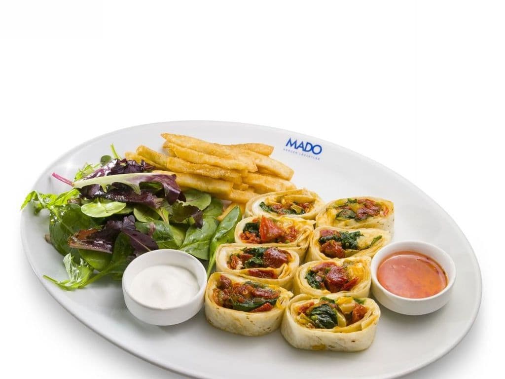 Vegetable and Cheese Lavash