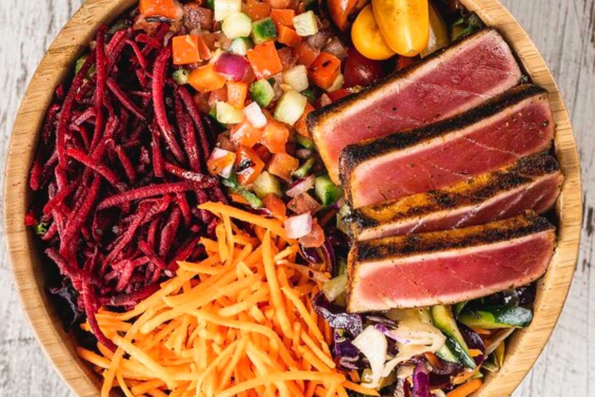 MEAL SALAD+SEARED TUNA