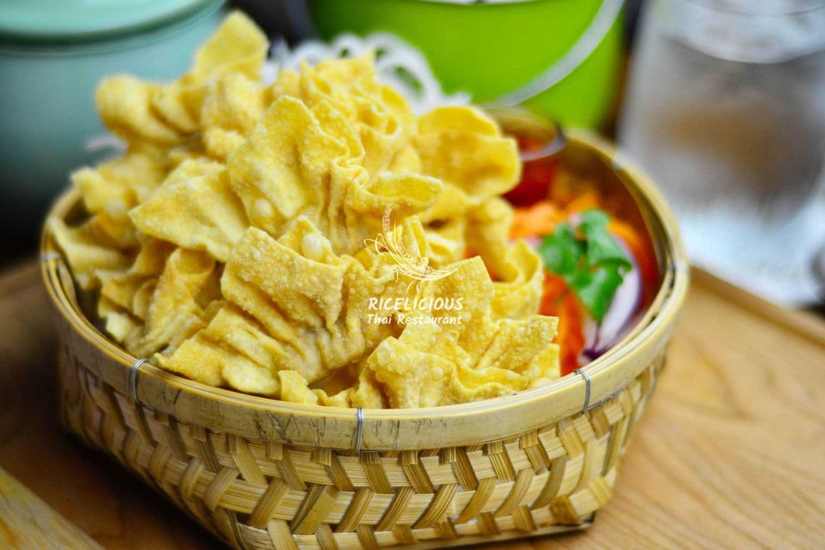 A8. Fried Wontons