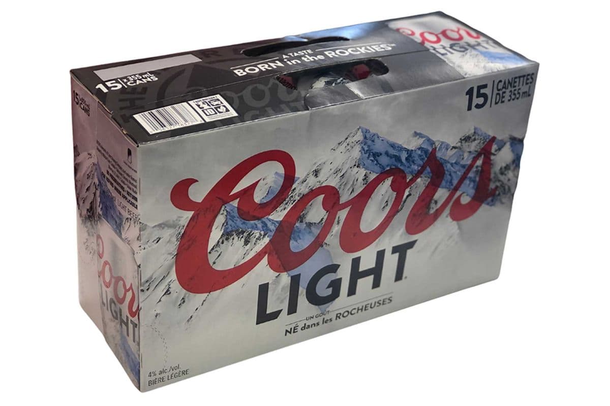 COORS LIGHT 15 PACK (1 X 15*355ML) (1 x 355ML)