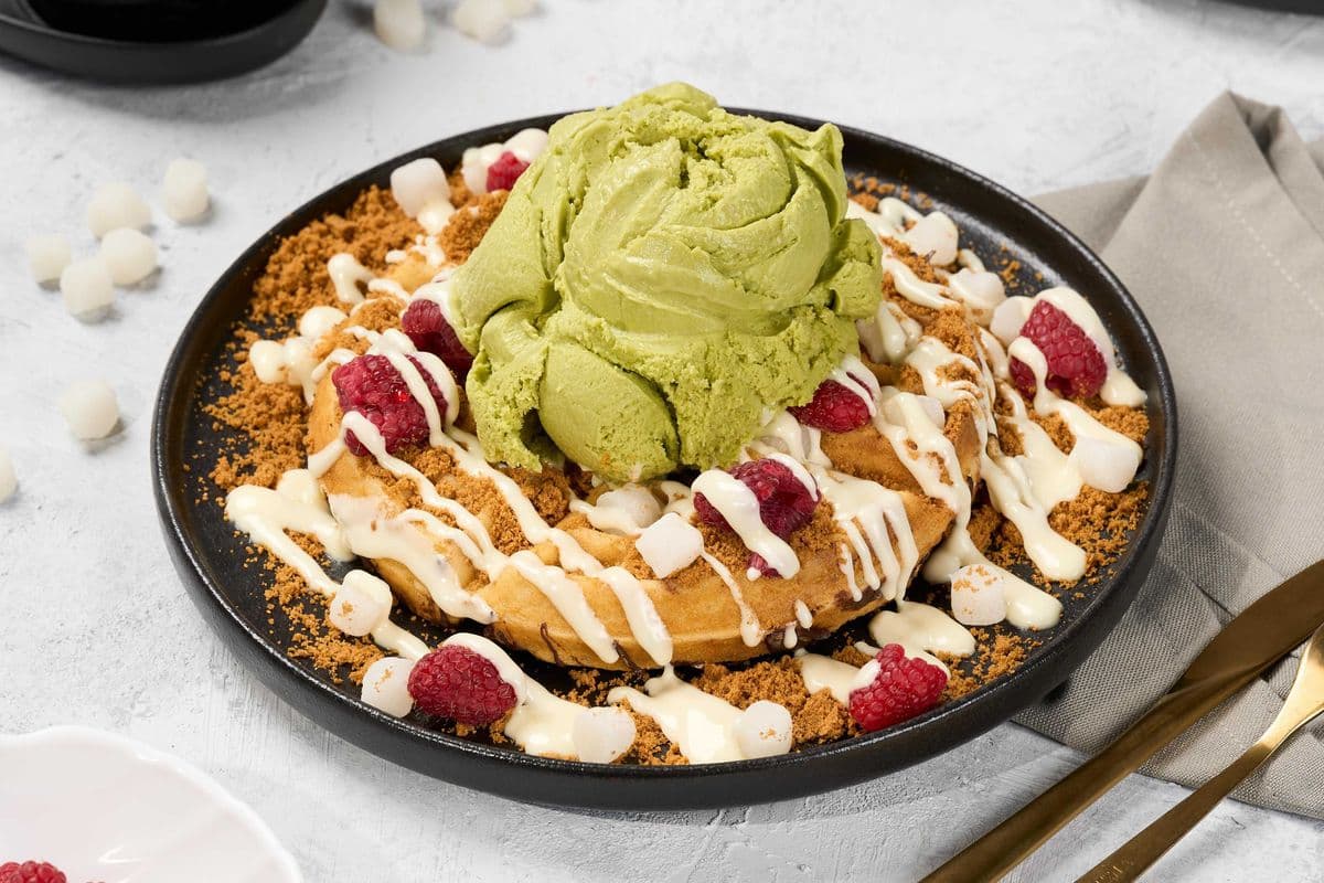 Kyoto Match Cloud Waffle