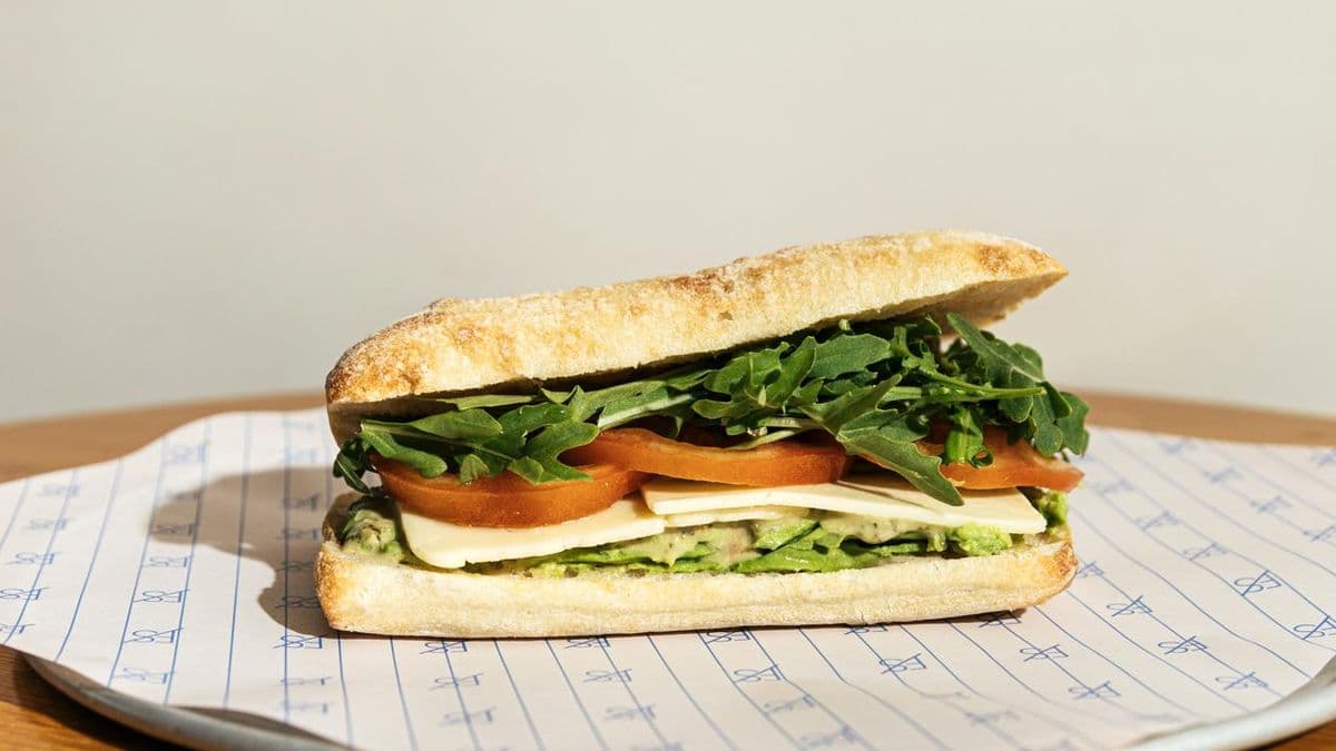 Avocado + Cheese Sandwich
