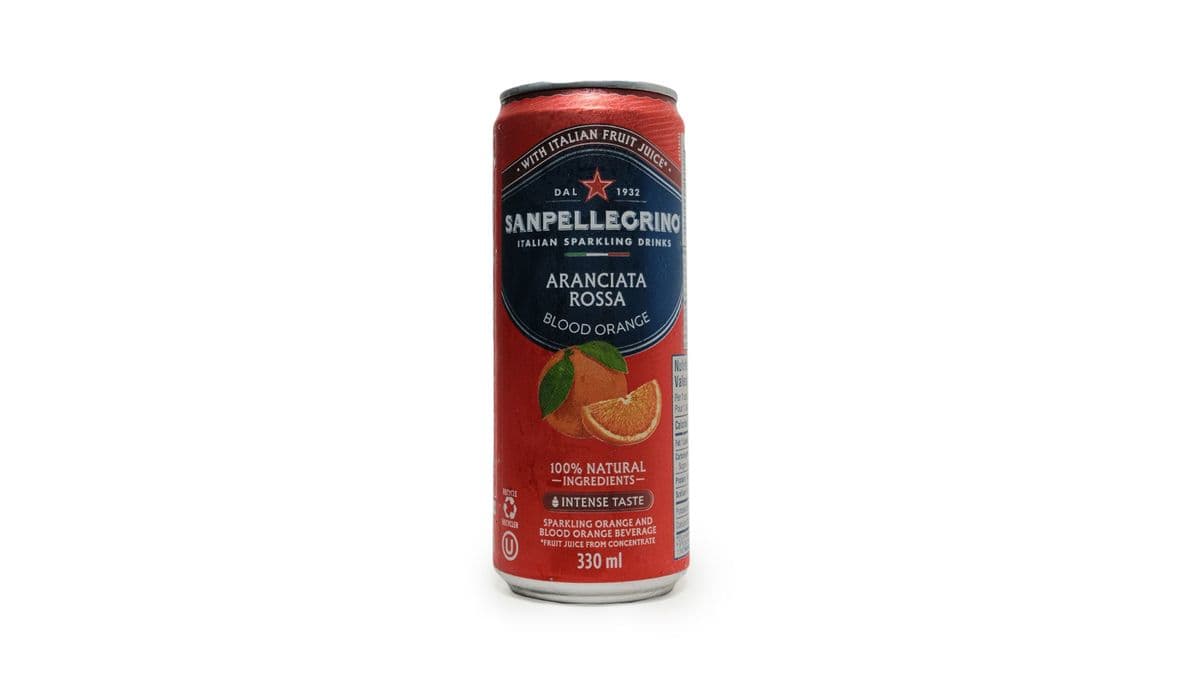 San Pellegrino can