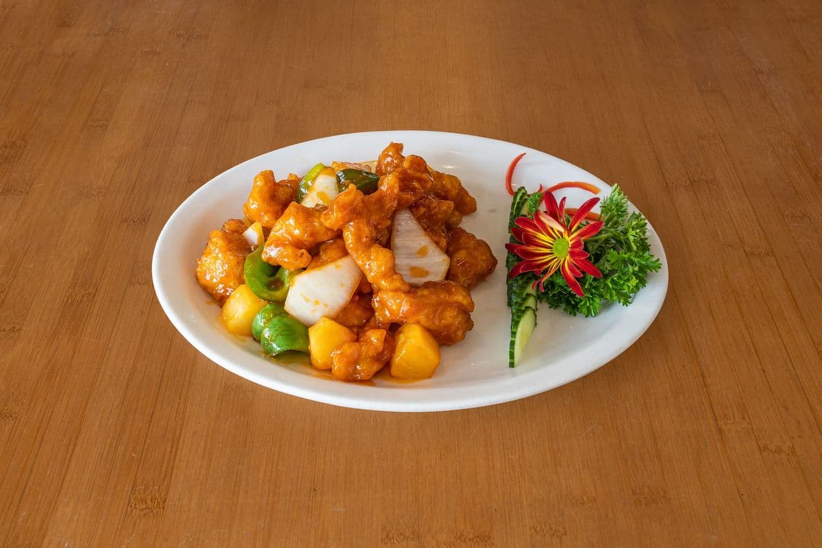 53. Sweet-and-Sour Pineapple Chicken