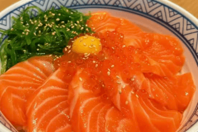 Salmon Ikura Don
