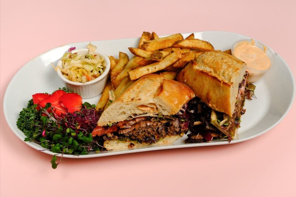 BBQ Beef Brisket Po Boy