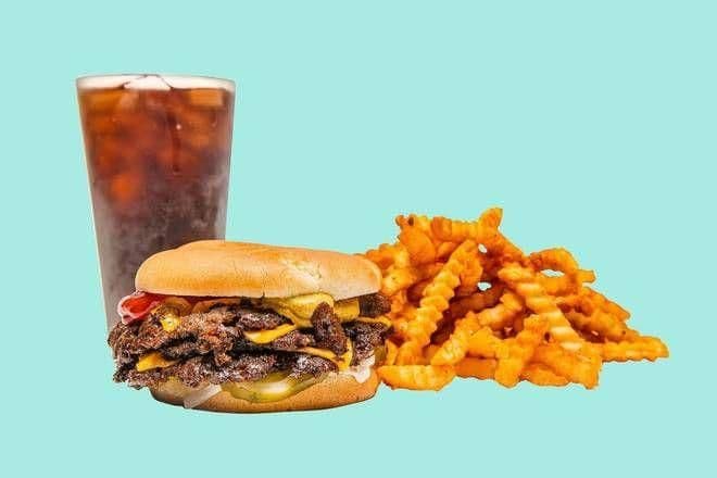 Double Burger Beast Style Burger Combo