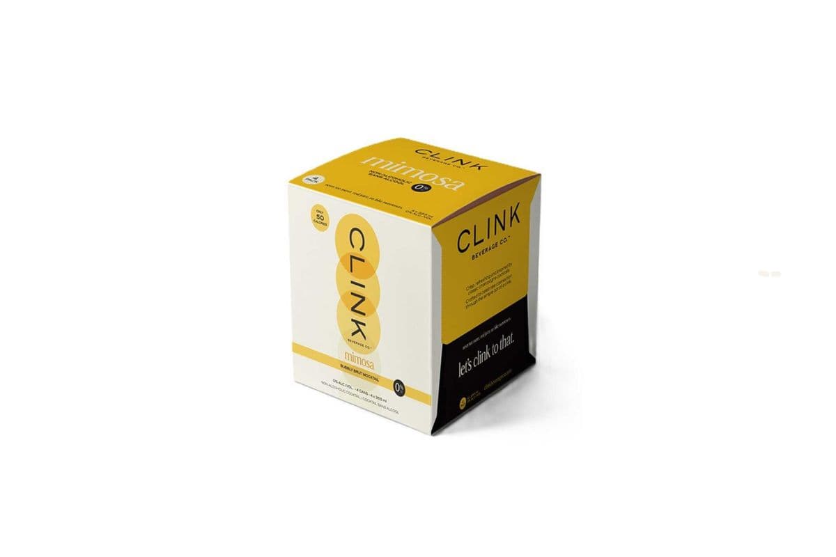 Clink Mimosa Cocktail (Non-Alcoholic) (4 Cans) (4x355ML)