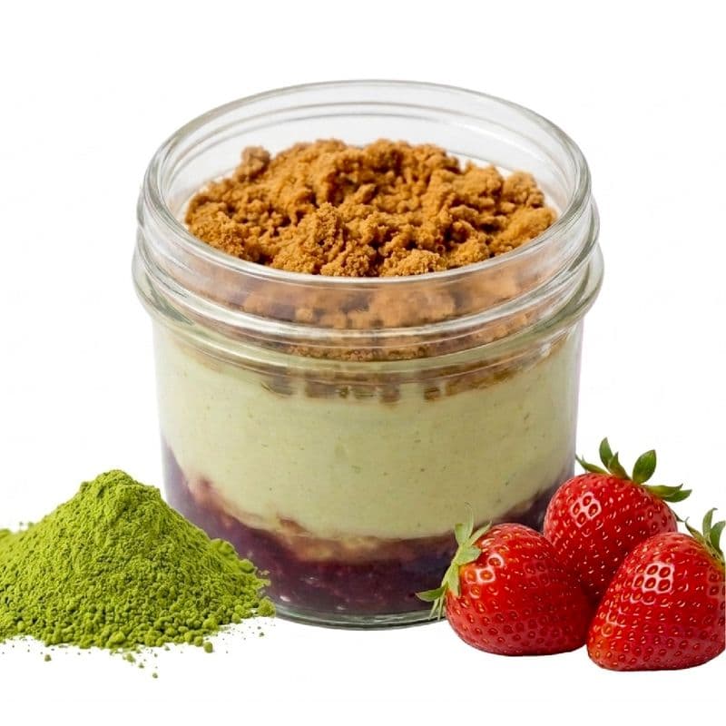 Strawberry Matcha Parfait