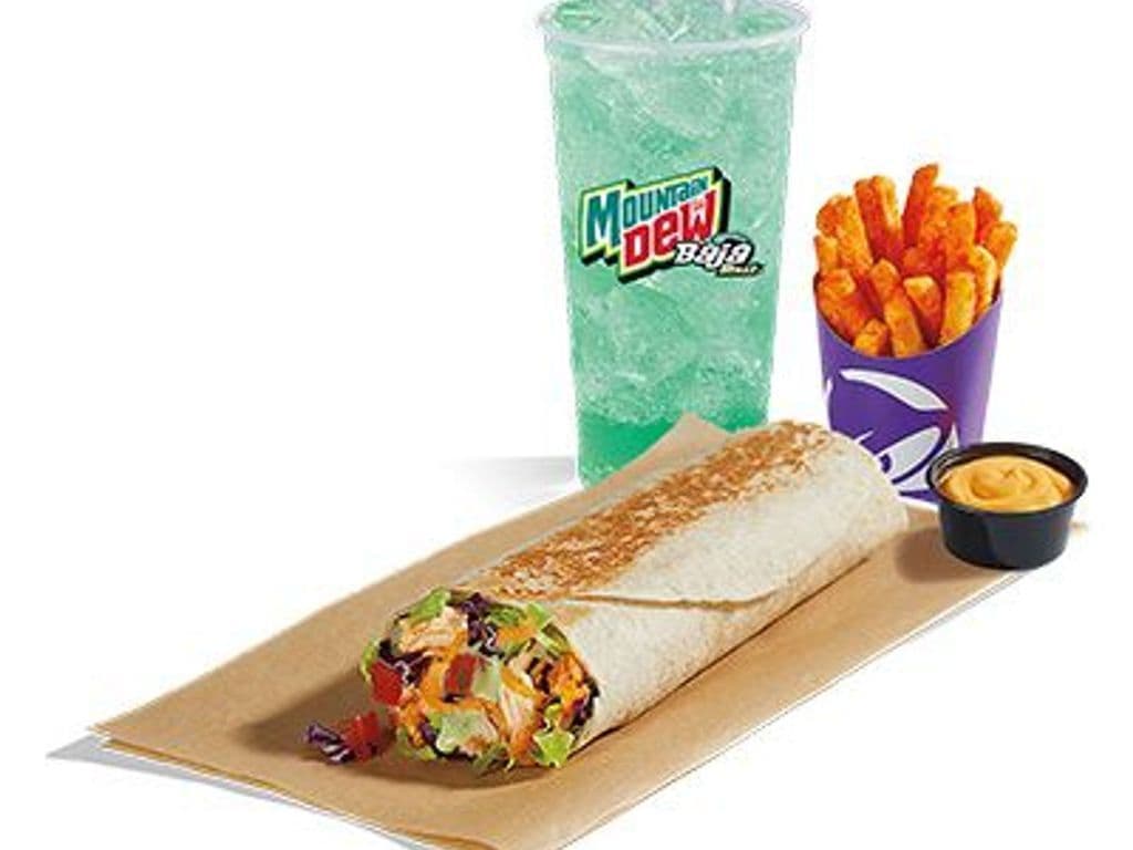 Slow-Roasted Cantina Chicken Burrito Combo
