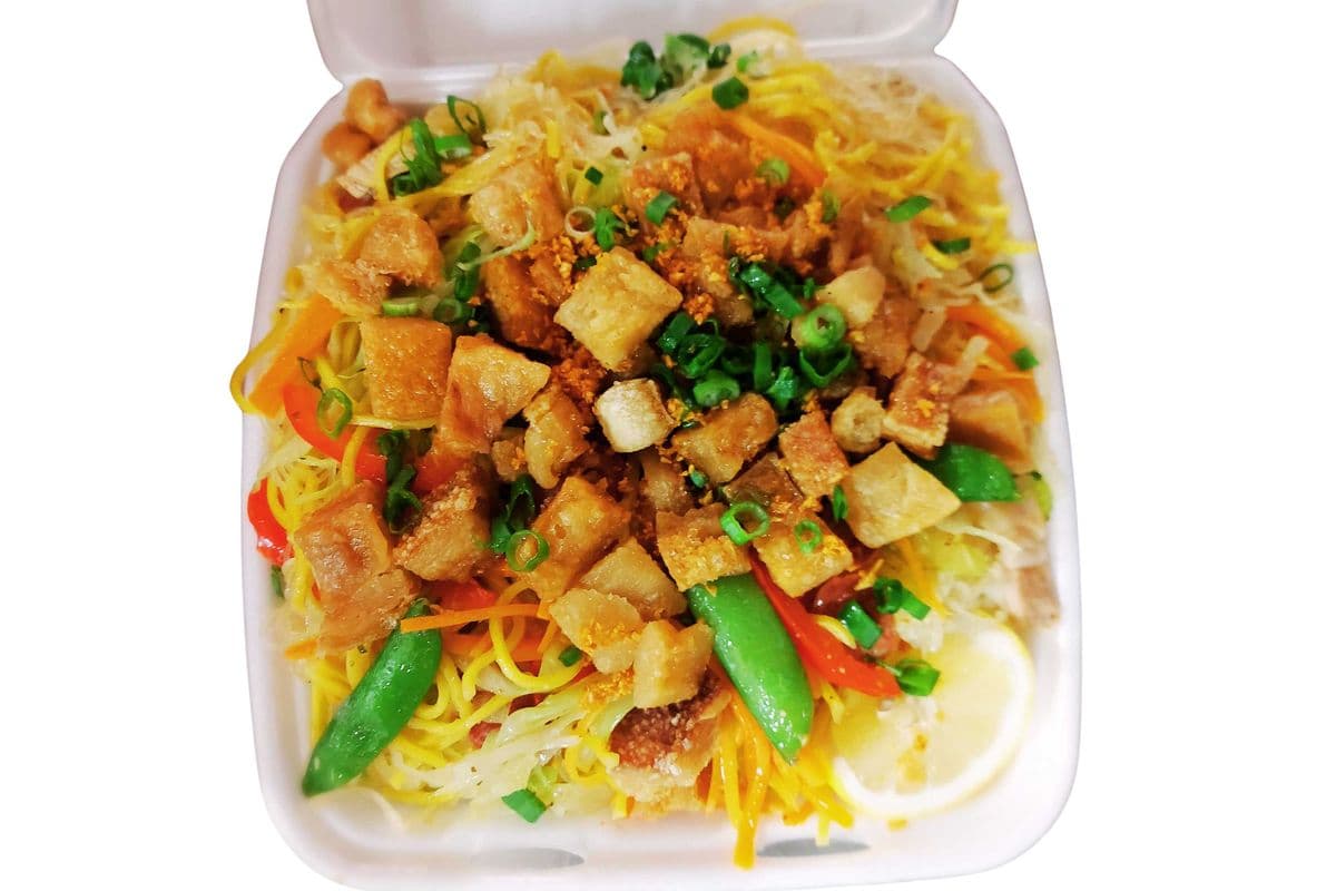 Mixed Pansit Canton and Bihon