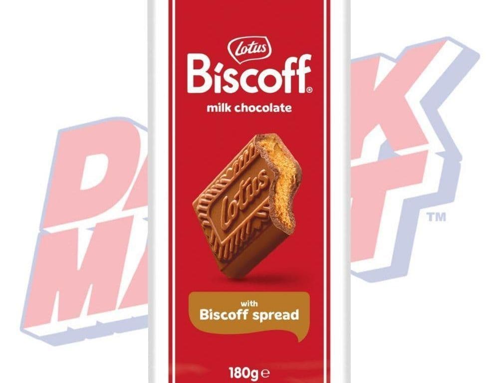 Lotus Biscoff Milk Chocolate (UK) - 180g