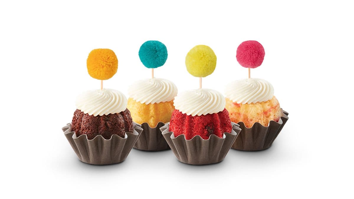 Confetti Pom Poms Bundtinis® - Signature Assortment and Toppers