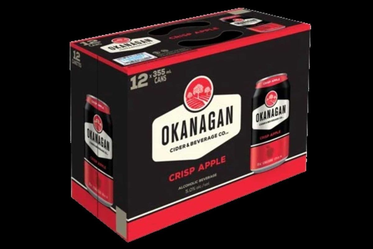 OKANAGAN CRISP APPLE (12 PACK) (12 x 355ML CAN)