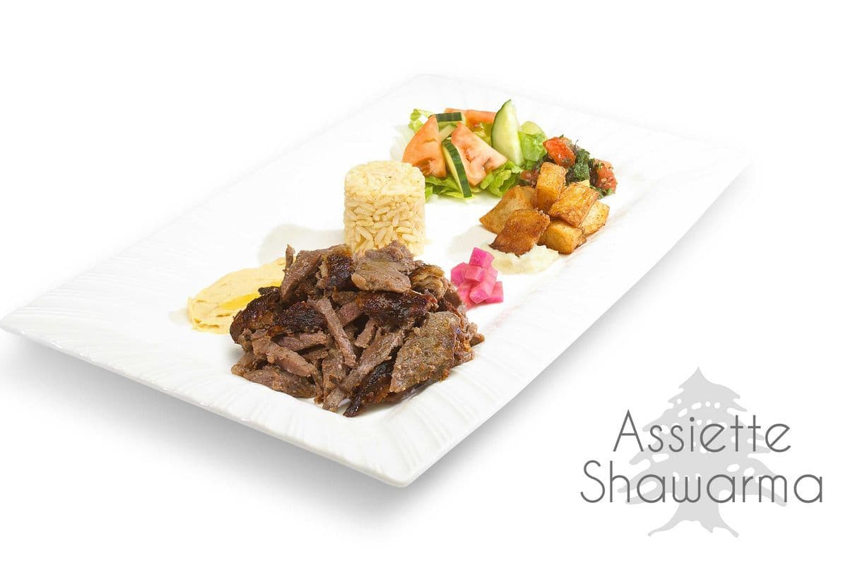 Assiette shawarma / Shawarma Plate