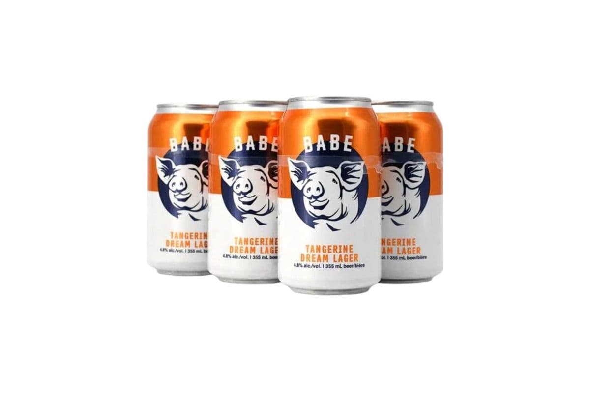 Babe Tangerine Dream Lager (6 x 355mL cans)