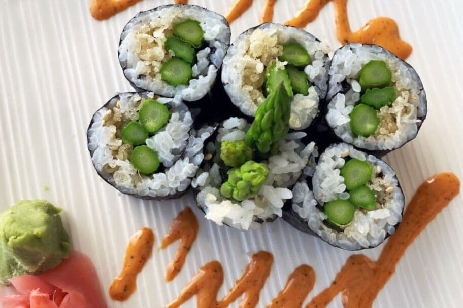 Spicy Asparagus Roll