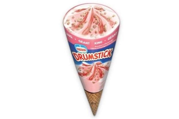 Nestle Ice Cream - Drumstick Strawberry Cheesecake