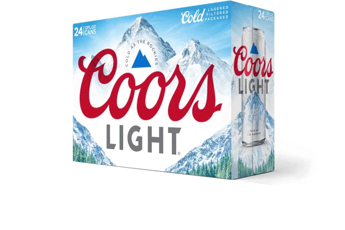 Coors Light BEER 24 CANS (24 x 355 ml Cans)