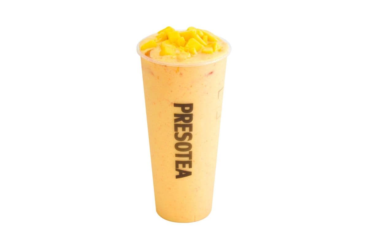 Fresh Mango Lychee Grapefruit Slush