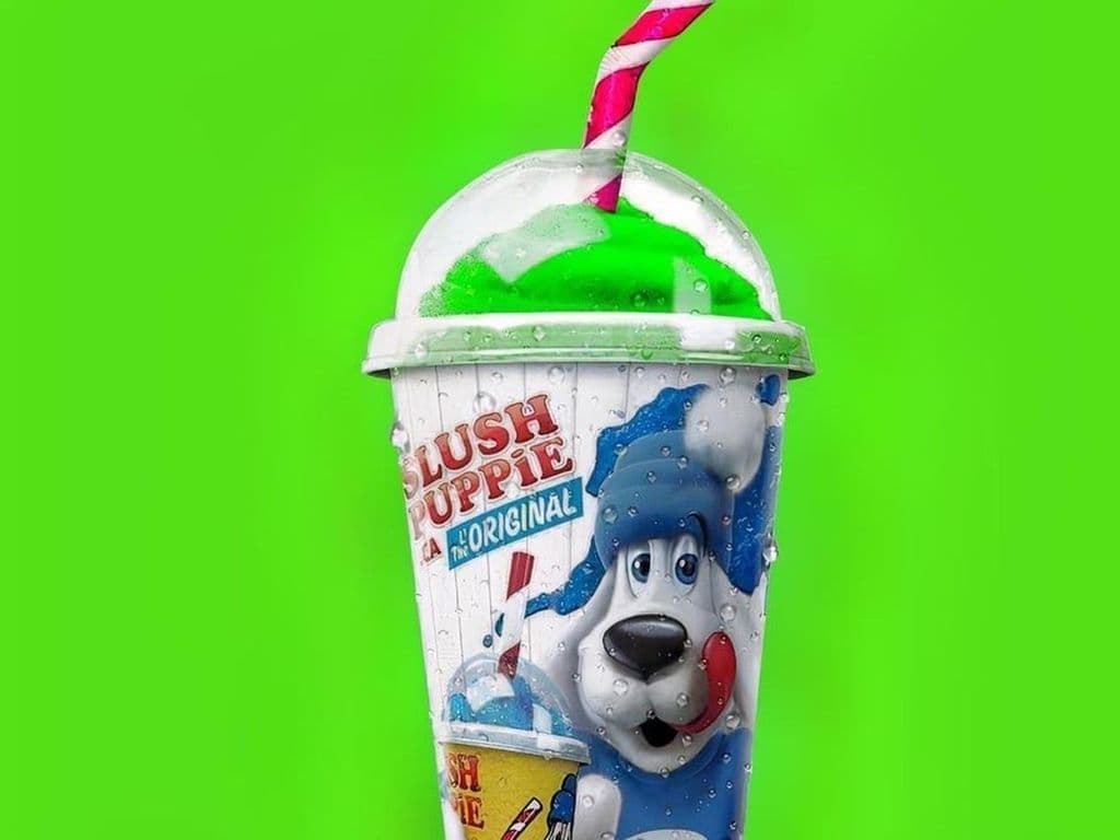 Medium Lime Slush Puppie
