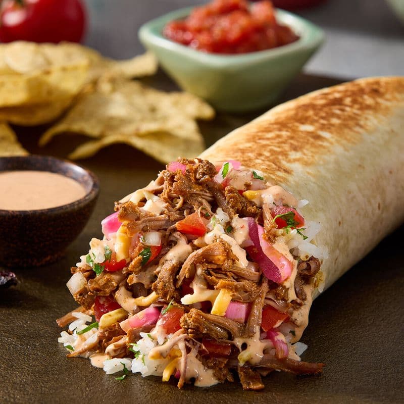 Barbacoa Bliss Burrito / Bonheur Barbacoa Burrito