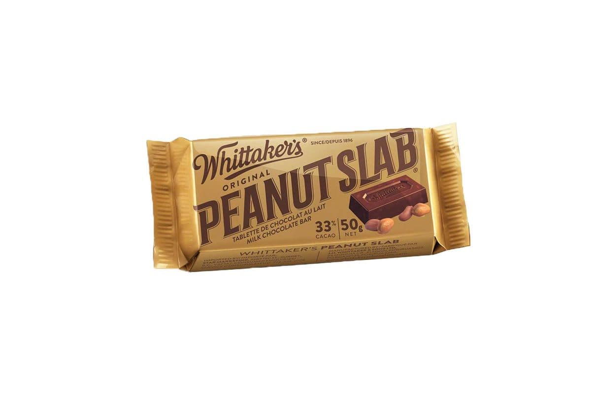 Whittakers - Peanut Slab Chocolate Bar (50G)