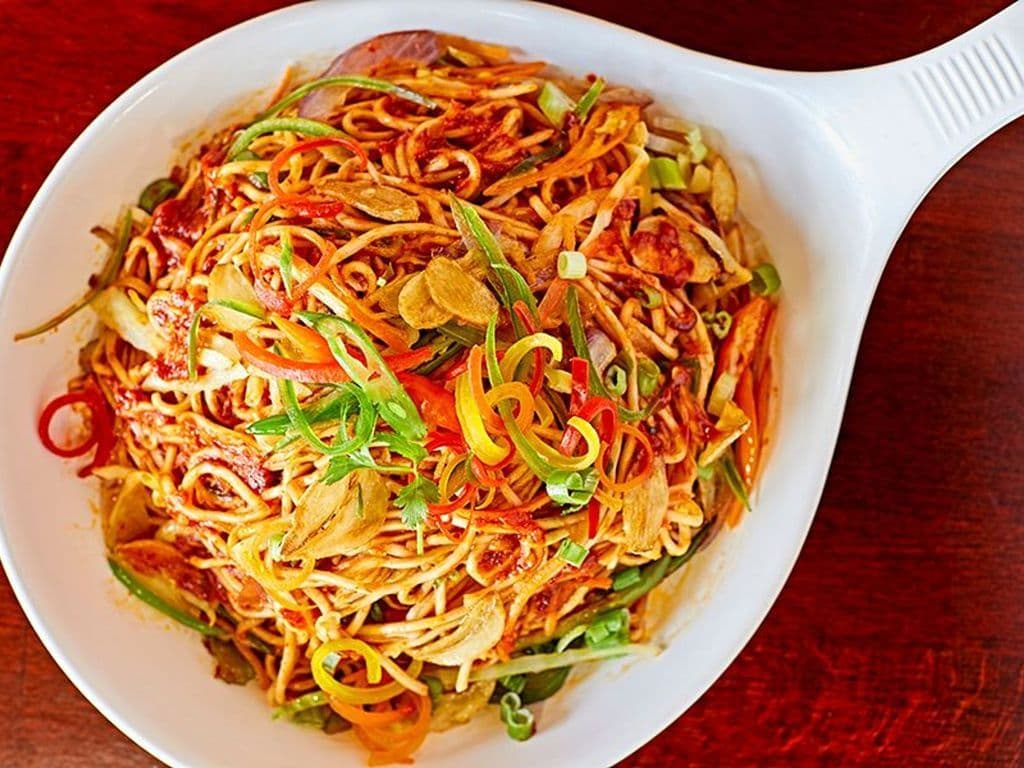 Veg Chilli Garlic Noodles