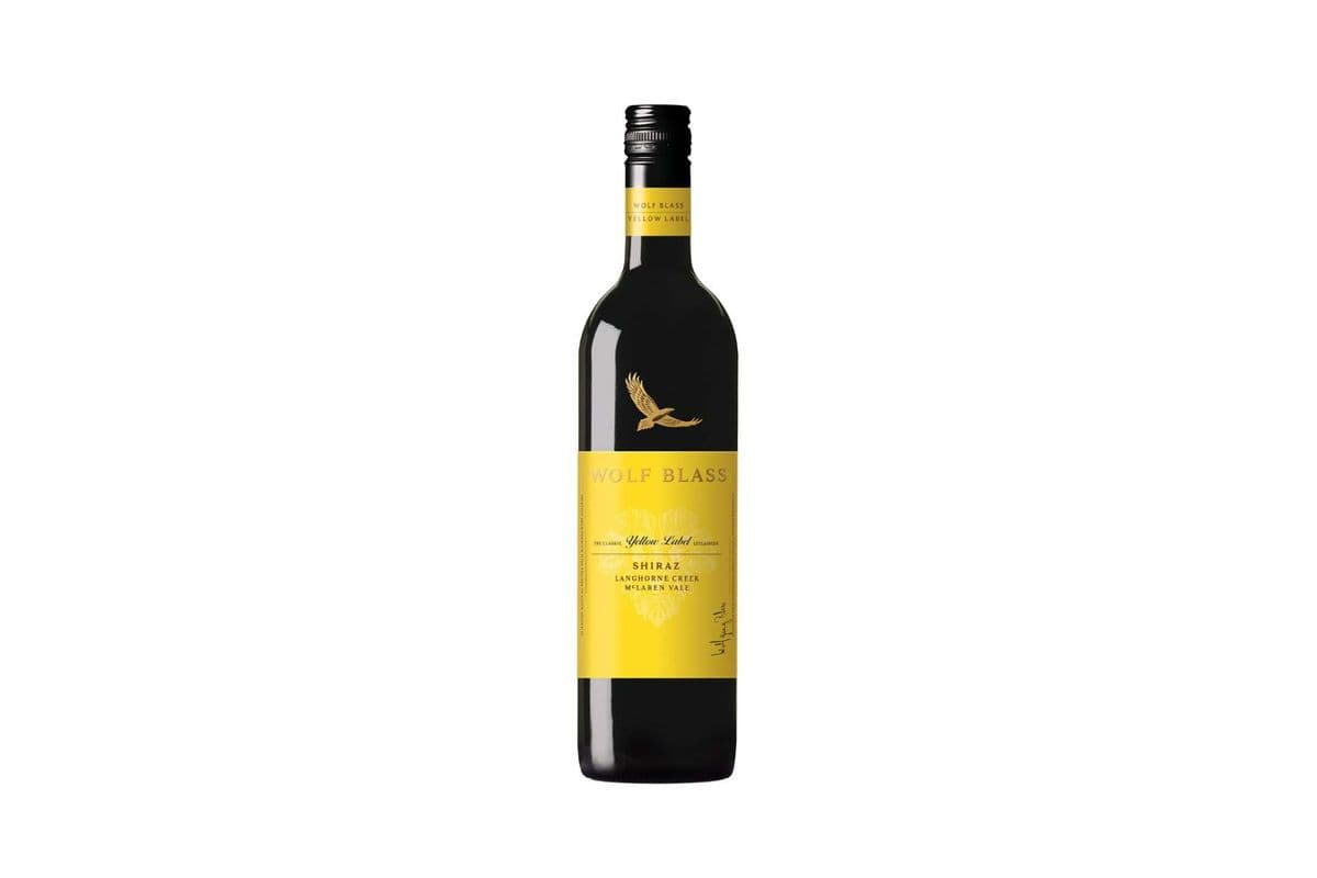 Wolf Blass Y/label Shiraz (1 x 750 ml)