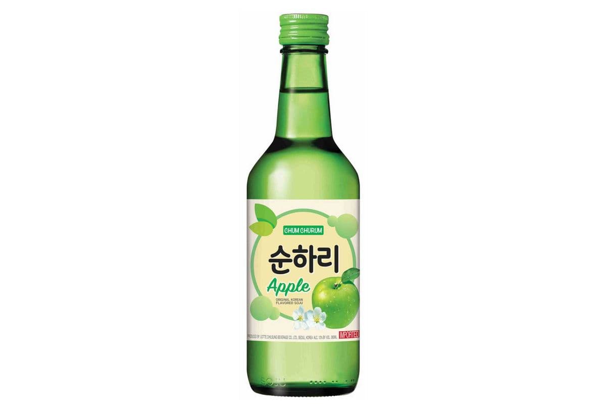 Chum Churum Apple Soju (1 x 360 ml Pet Bottle)