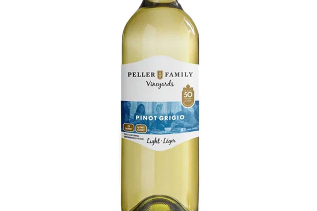 PELLER FAMILY ESTATES LIGHT PINOT GRIGIO 750 ML (1 x 750ML)