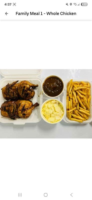 Family Meal 1 - Whole Chicken