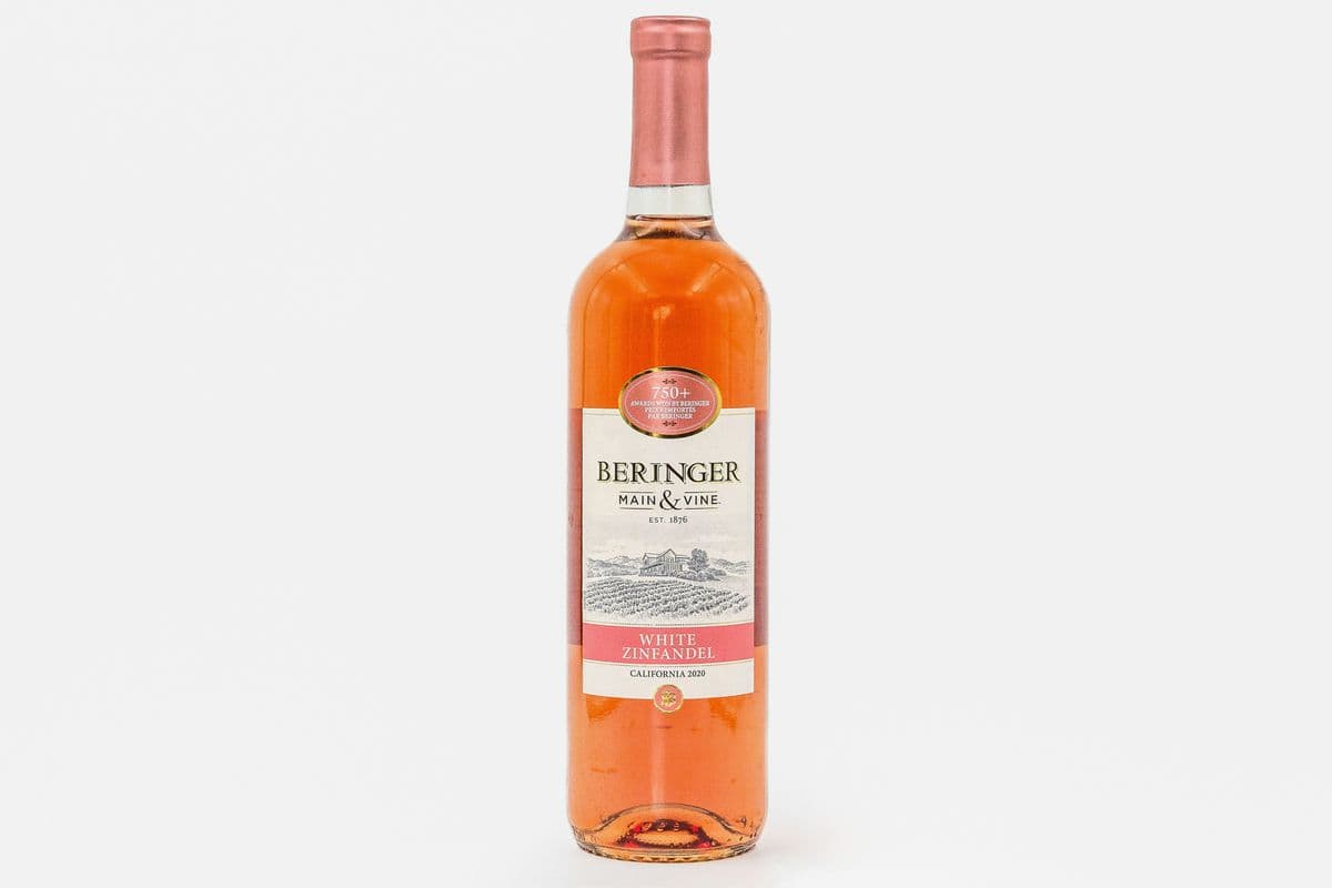 Beringer Main and Vain White Zinfandel (1 x 750 ml)