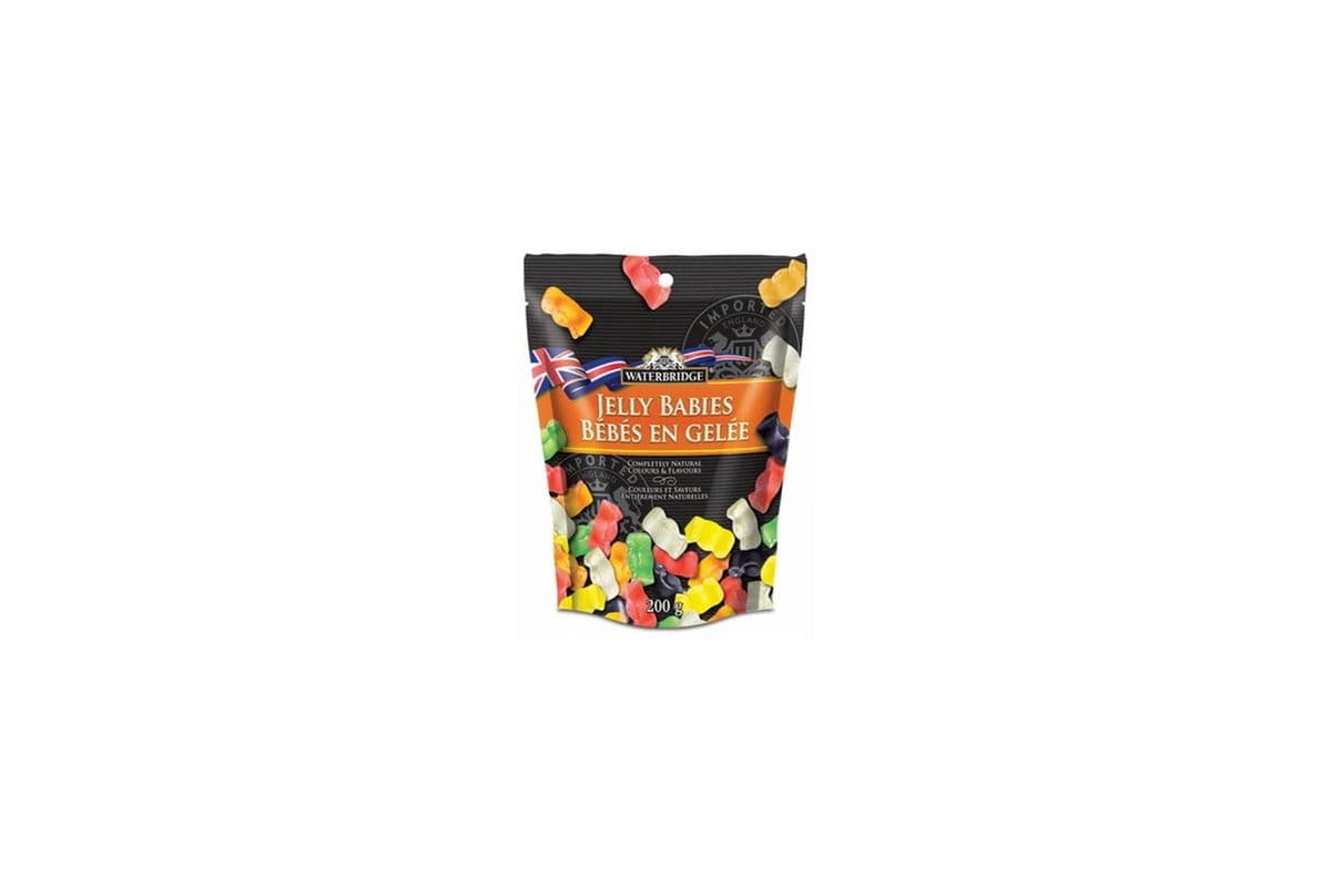 Waterbridge Jelly Beans Natural Colours and Flavours (175 g)