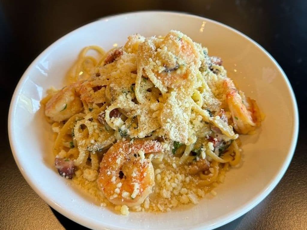 Prawn Carbonara