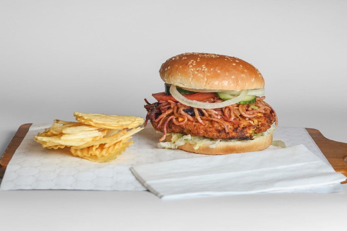 Noodle Nirvana Burger