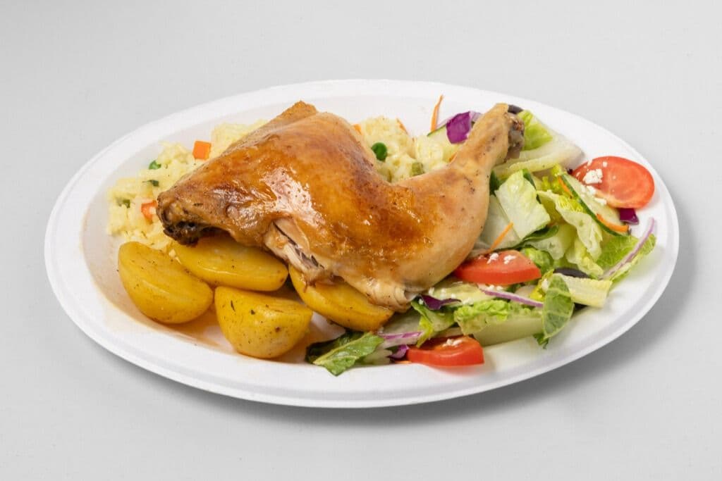 Roast Chicken Plate