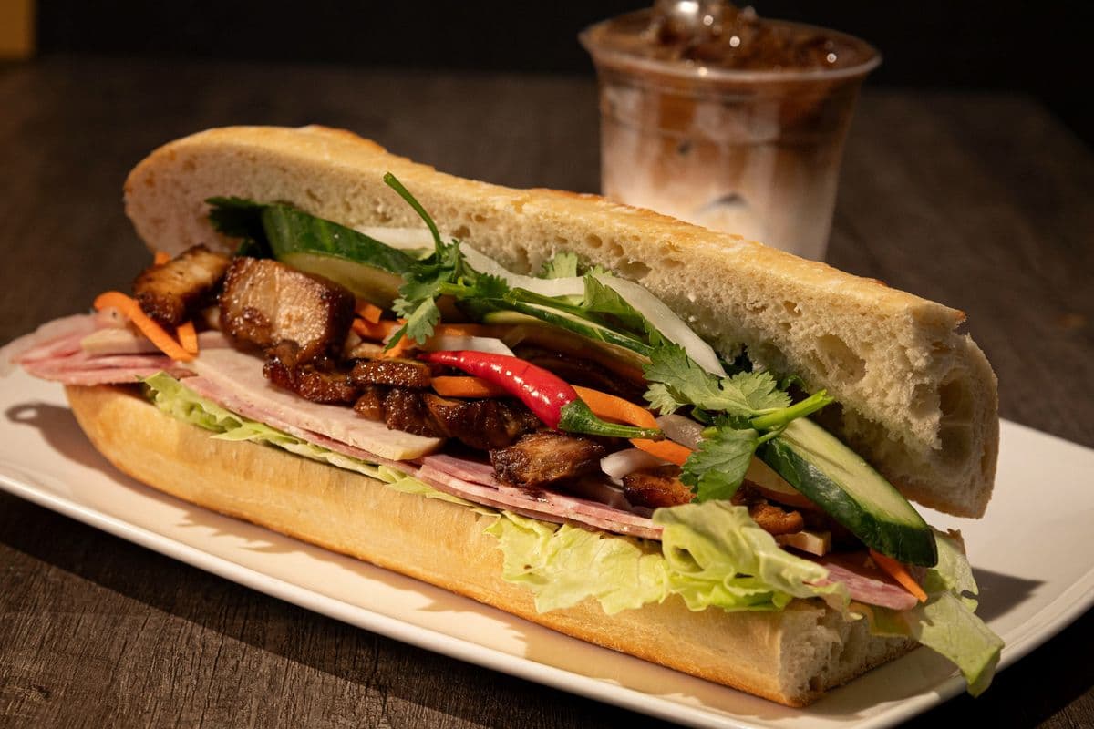 C1. Combo 1 | Banh Mi Plus Classic Vietnamese Coffee (Hot Or Cold)