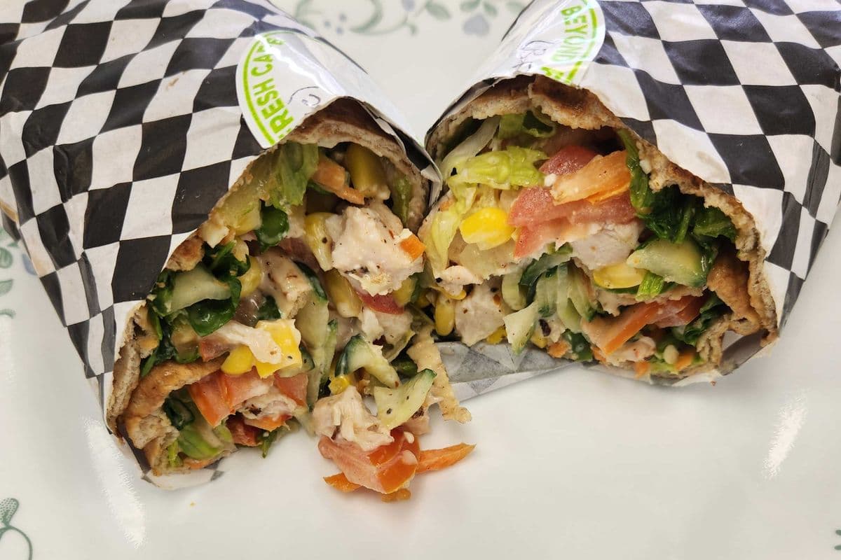 Adobo Chicken Wrap