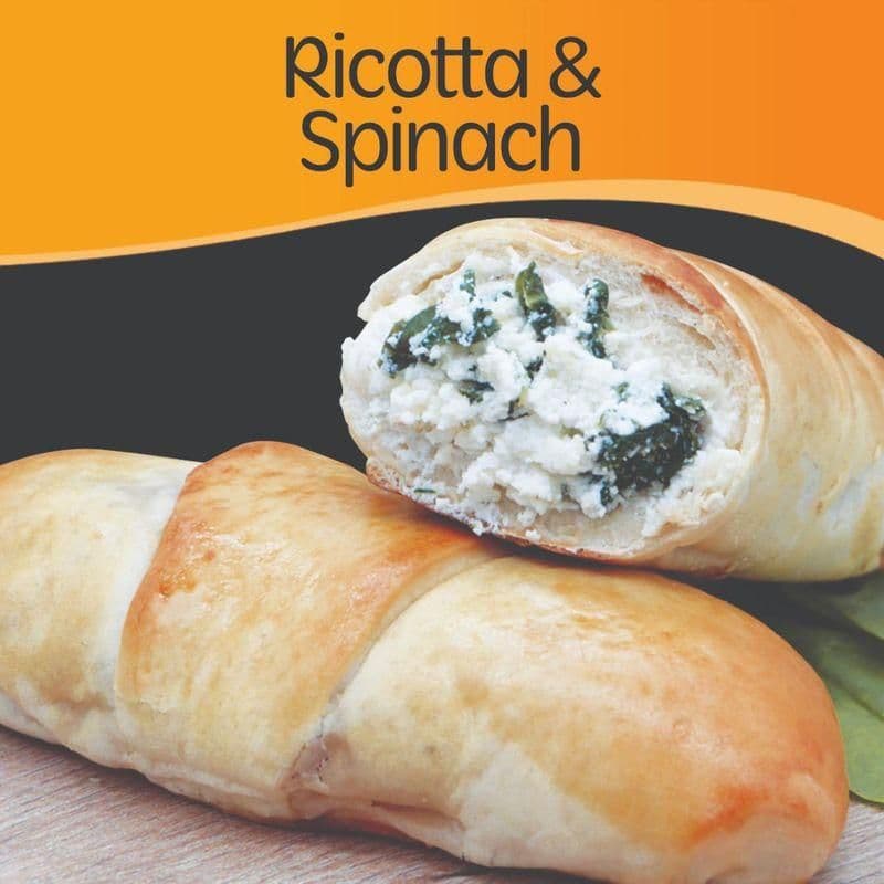 Ricotta & Spinach Cachitos (2 pcs)