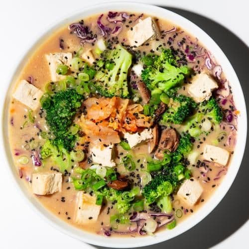 Miso Ginger Broth Bowl