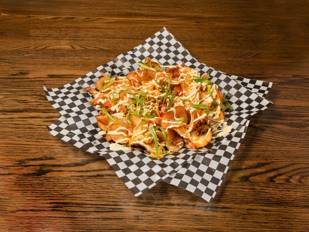 GF Selfie Veggie Nachos