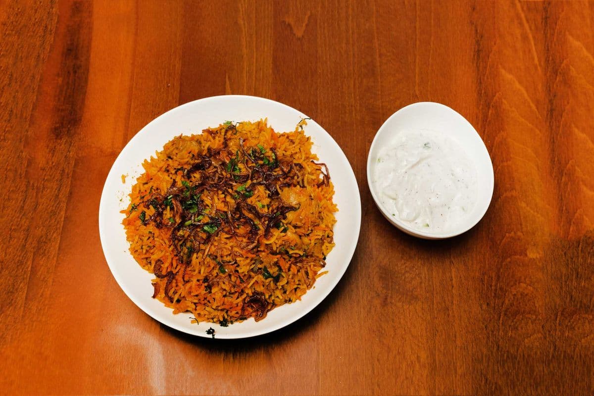 Paneer biryani