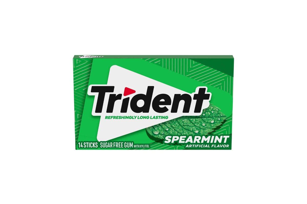 Trident Spearmint (14 Pieces ) (5 Cal)